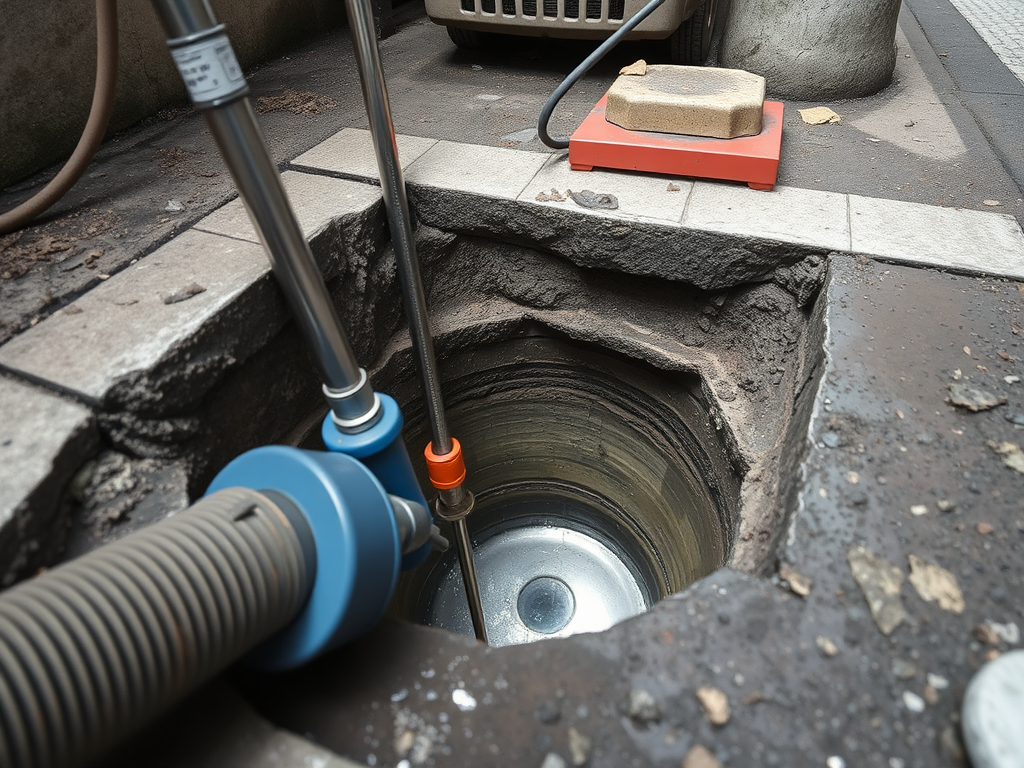 용산구하수구뚫는방법