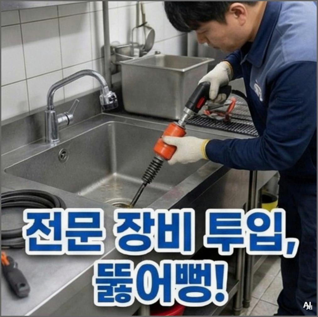 성북구안암동안암역오수관청소
