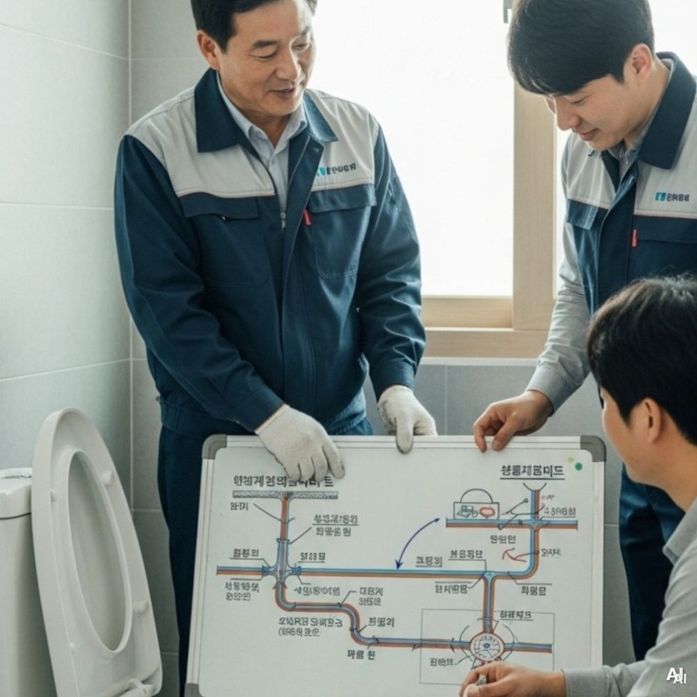 마포구신공덕동상암역배수관수리