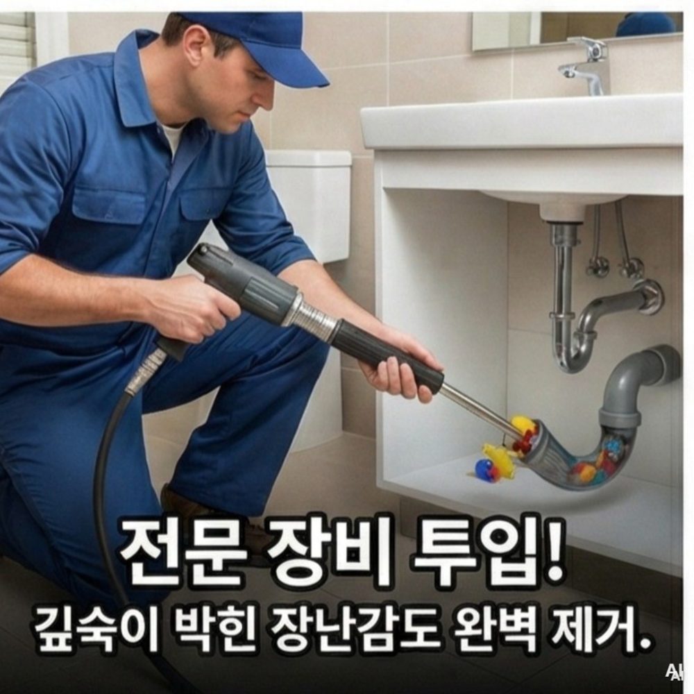 부천시괴안동부천시청역하수구뚫는비용