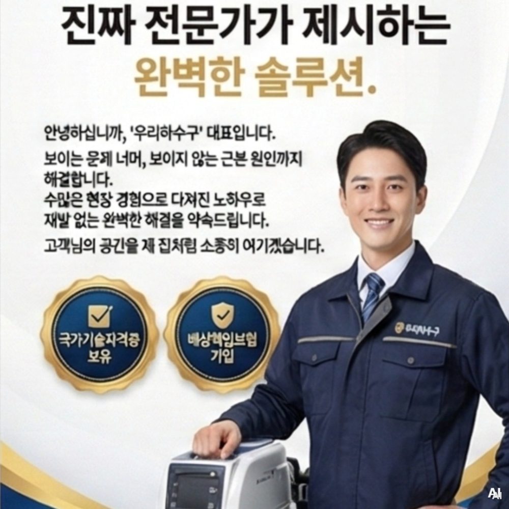 강북구미아동수유역트랩청소