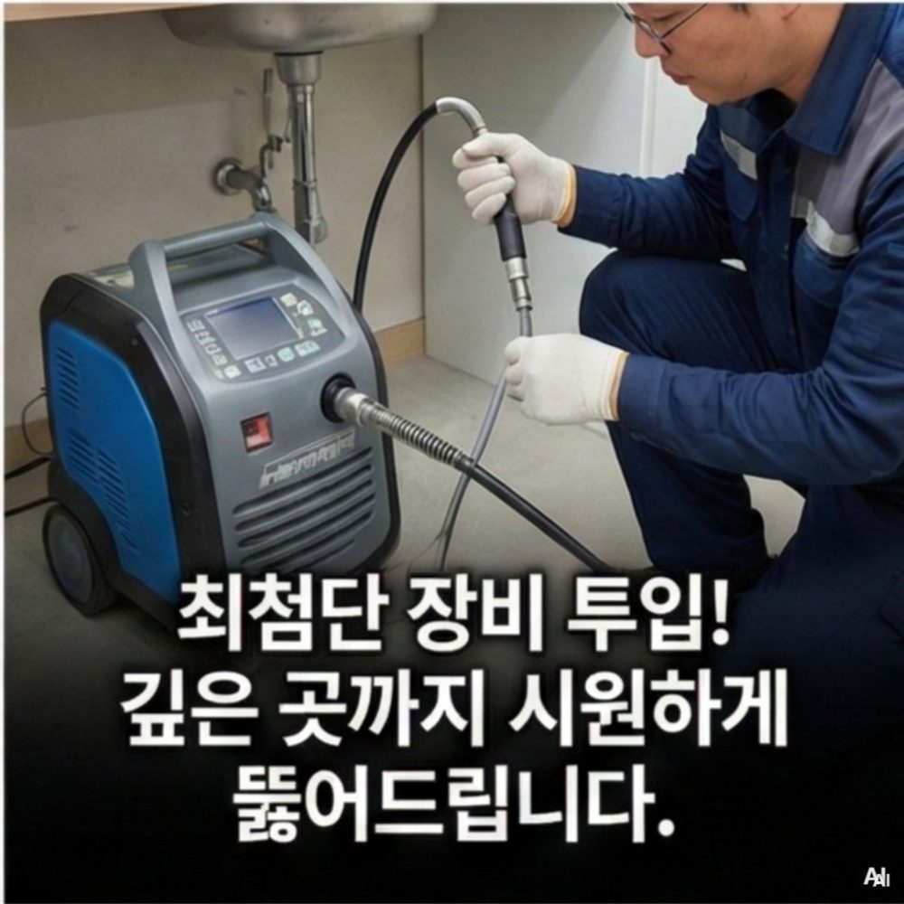중랑구면목동상봉역정화조뚫는법